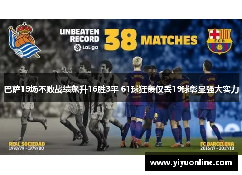 巴萨19场不败战绩飙升16胜3平 61球狂轰仅丢19球彰显强大实力