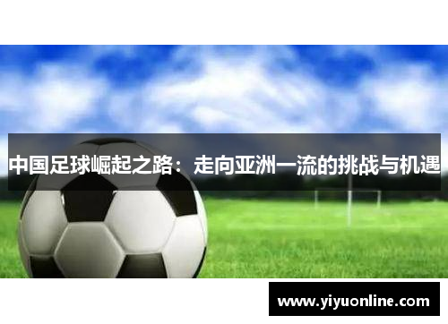 中国足球崛起之路：走向亚洲一流的挑战与机遇