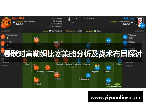 曼联对富勒姆比赛策略分析及战术布局探讨